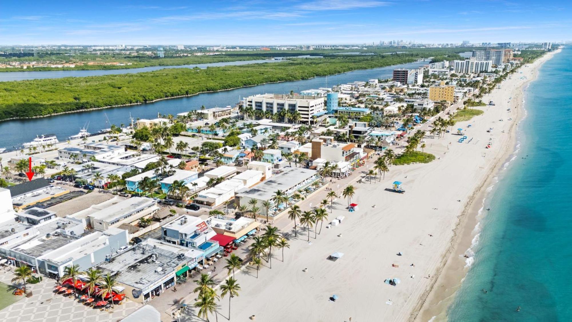 Oceanside Boutique Loft Apt Cozy Beach Unit # 7 Hollywood Extérieur photo